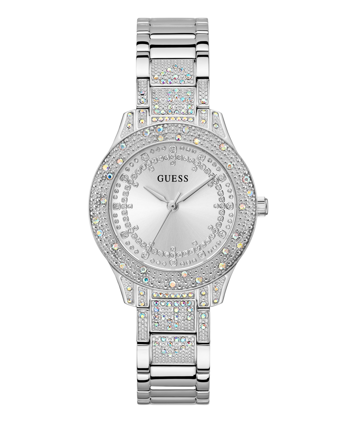 Women's Analog Silver Tone Steel Watch 36mm - Silver