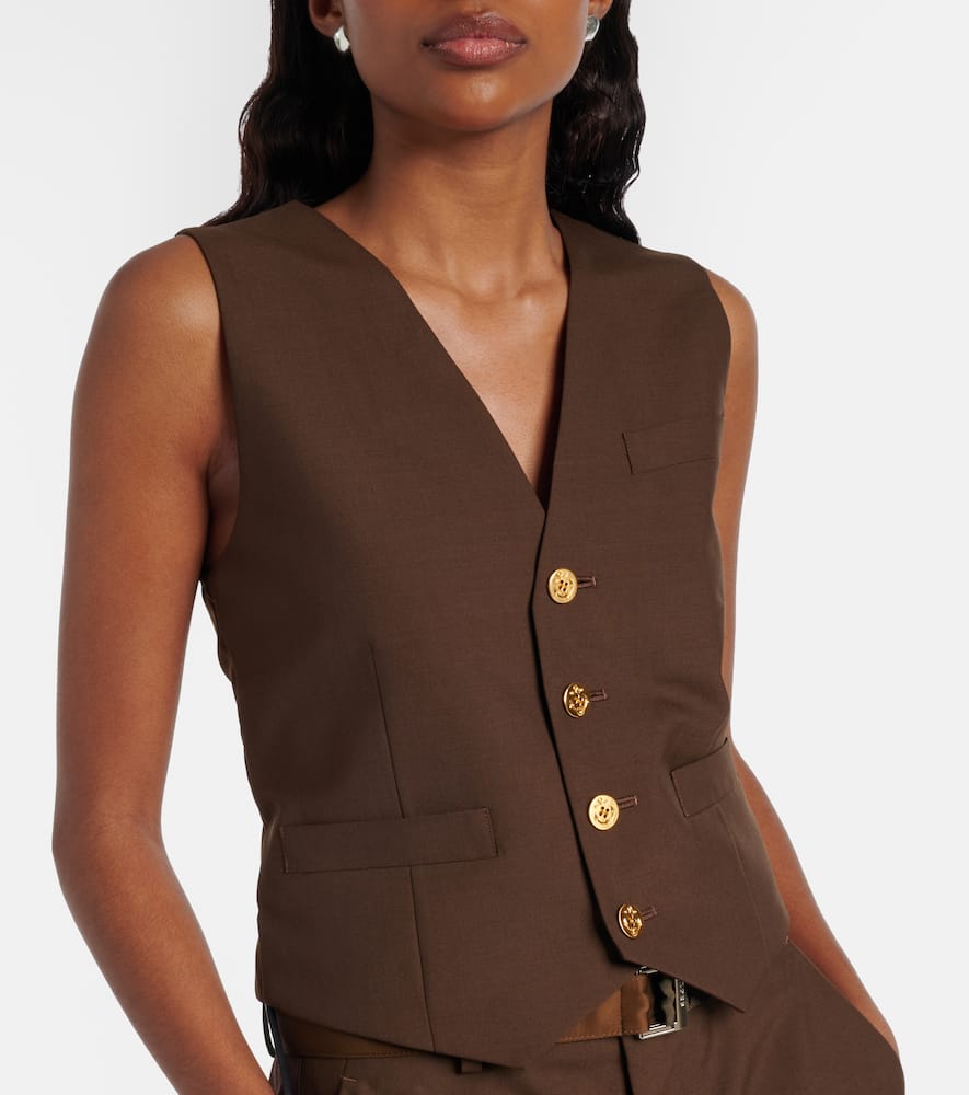 Paneled vest