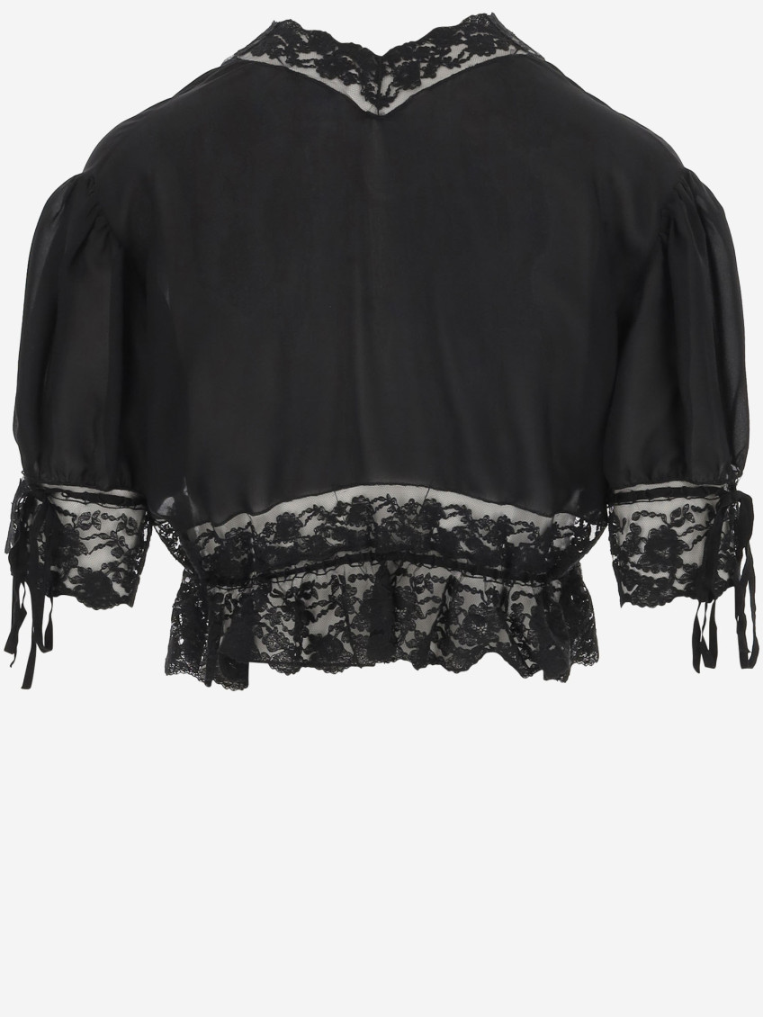 Embroidered Short Top