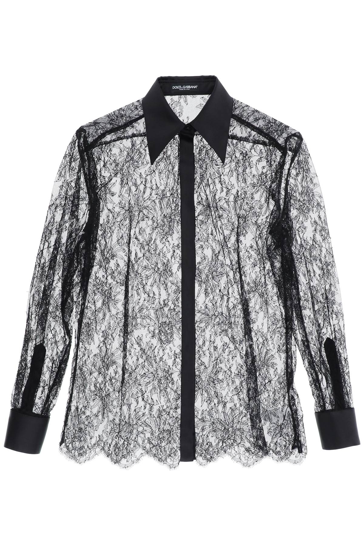 Black Lace Shirt