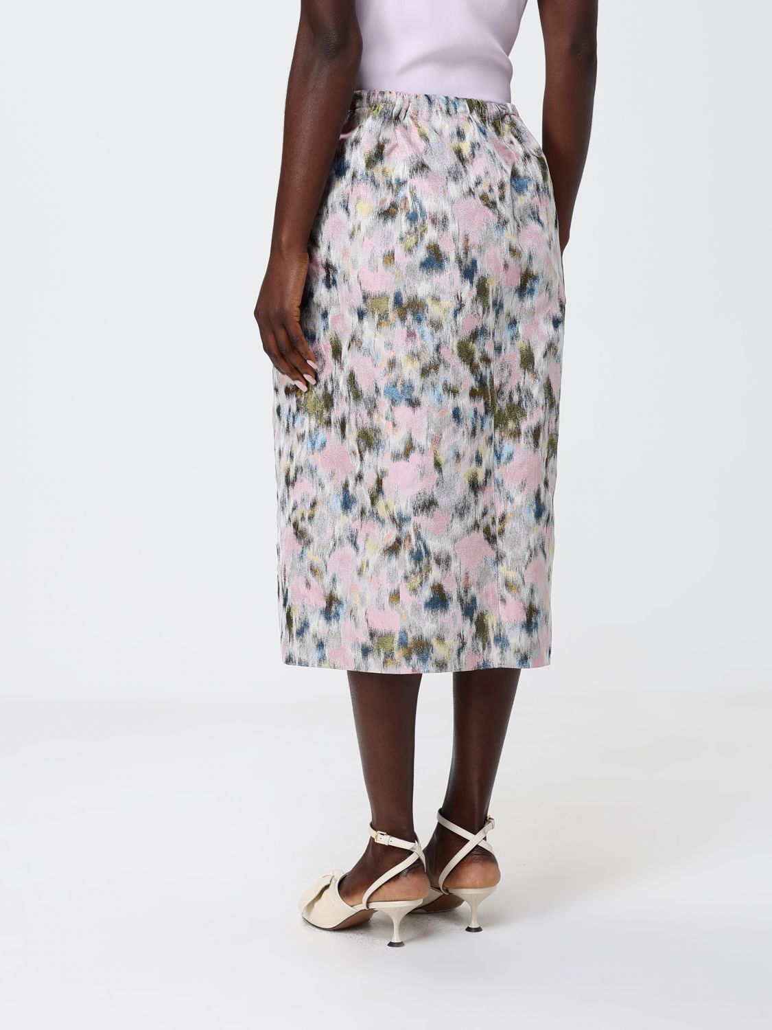 Skirt Woman color Pink
