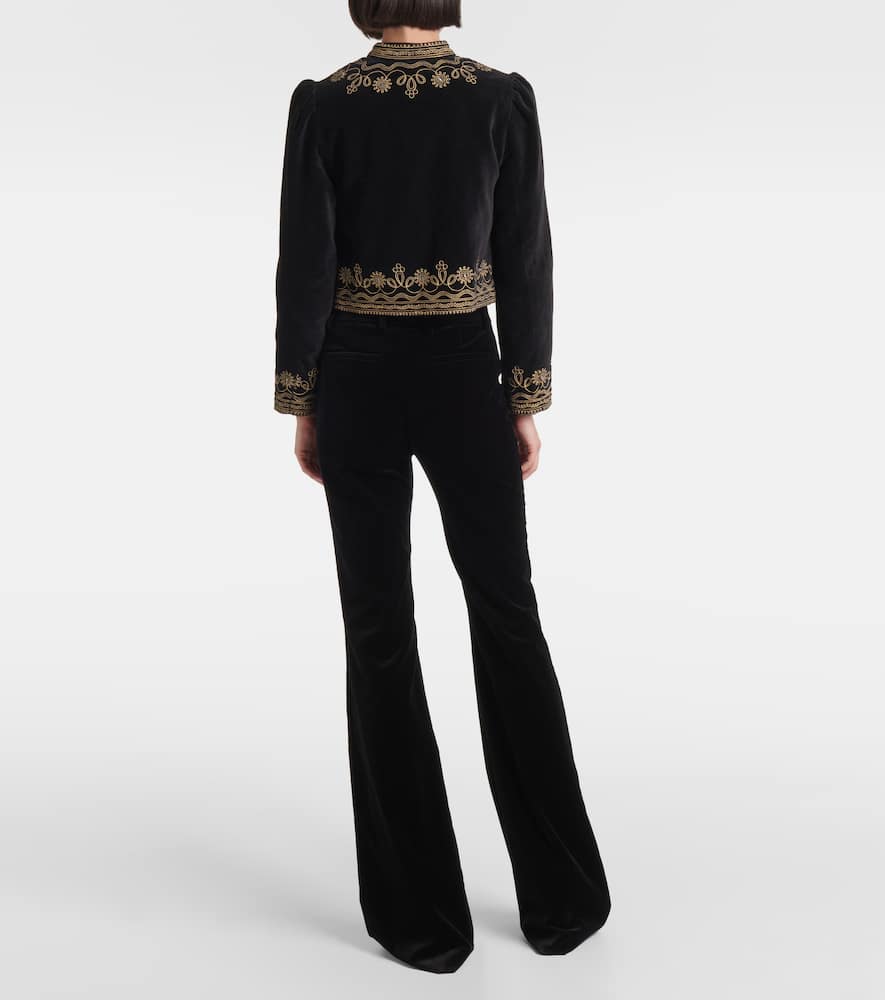 Denver embroidered cotton jacket