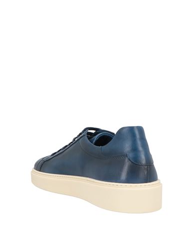 Man Sneakers Navy Size 10 Leather