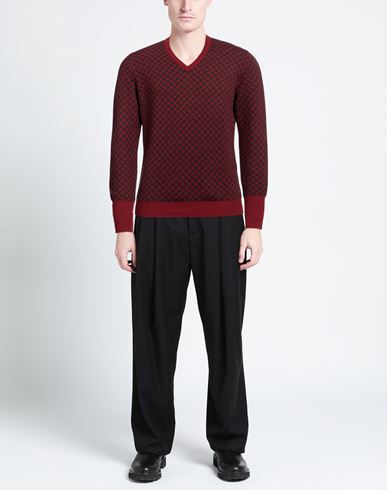 Man Sweater Brick Size 36 Cashmere