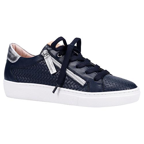 Oralie Leather Footbed Sneaker