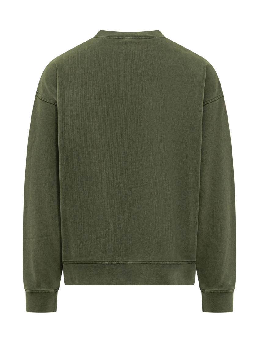 Green Crew Neck Sweatshirt