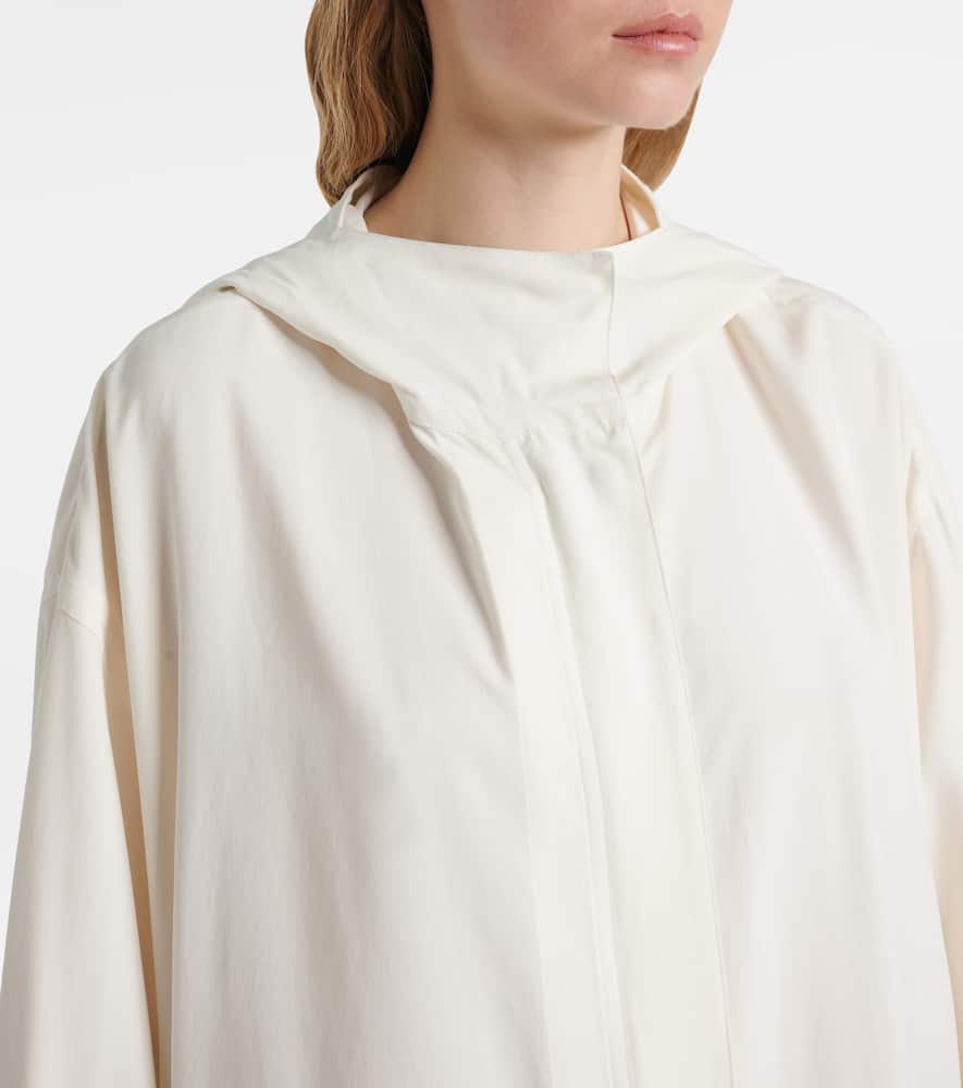 Kemetina silk raincoat