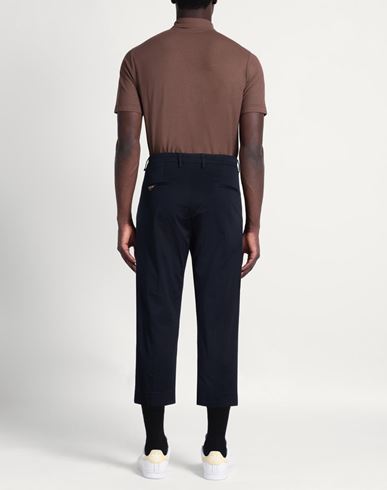 Man Pants Navy Size 30 Cotton, Elastane