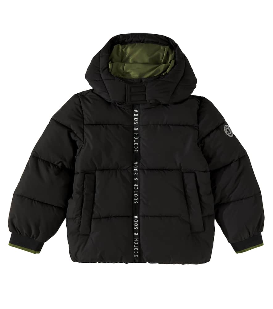 Scotch & Soda Kids Quilted puffer jacket
