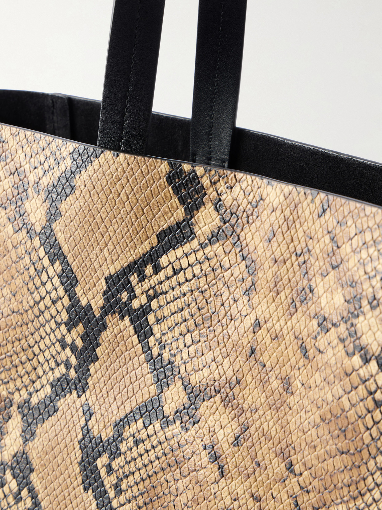 Keith Medium Animal-print Leather Tote - Animal Print