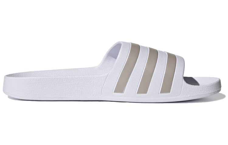 Adilette Aqua Slides 'Cloud White'