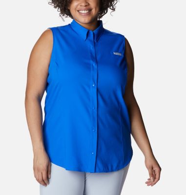 Women's PFG Tamiami  Sleeveless Shirt - Plus Size-
