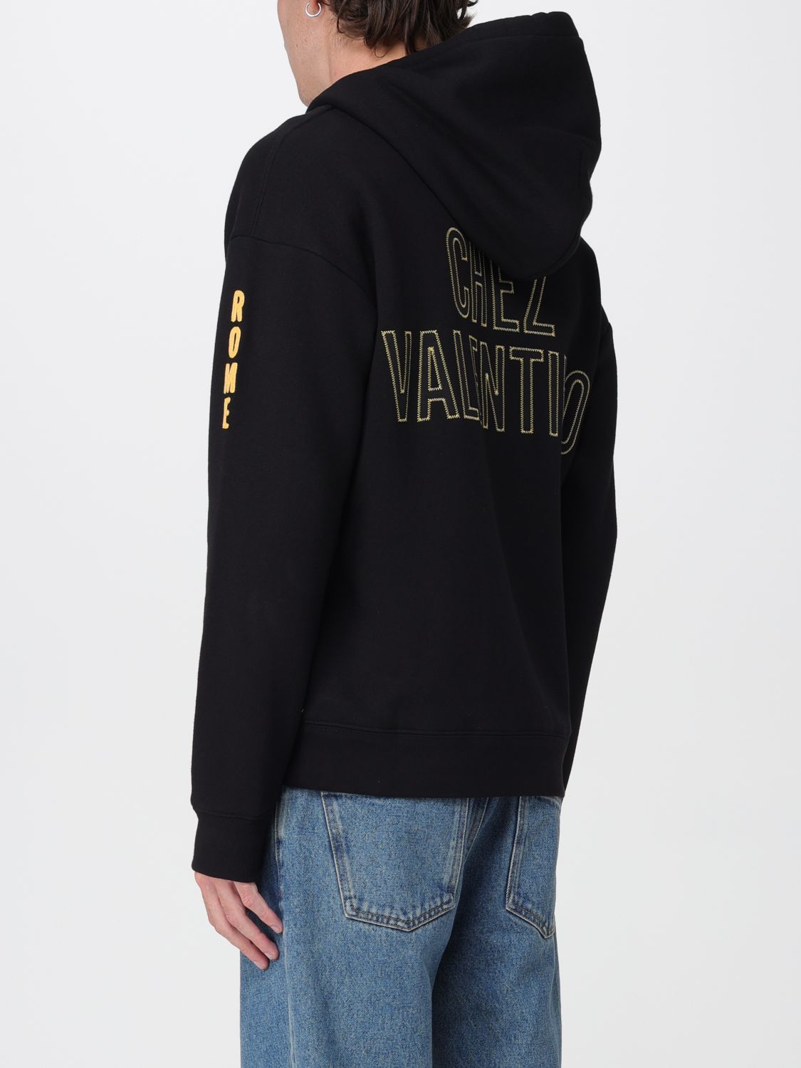 Sweatshirt Men color Black