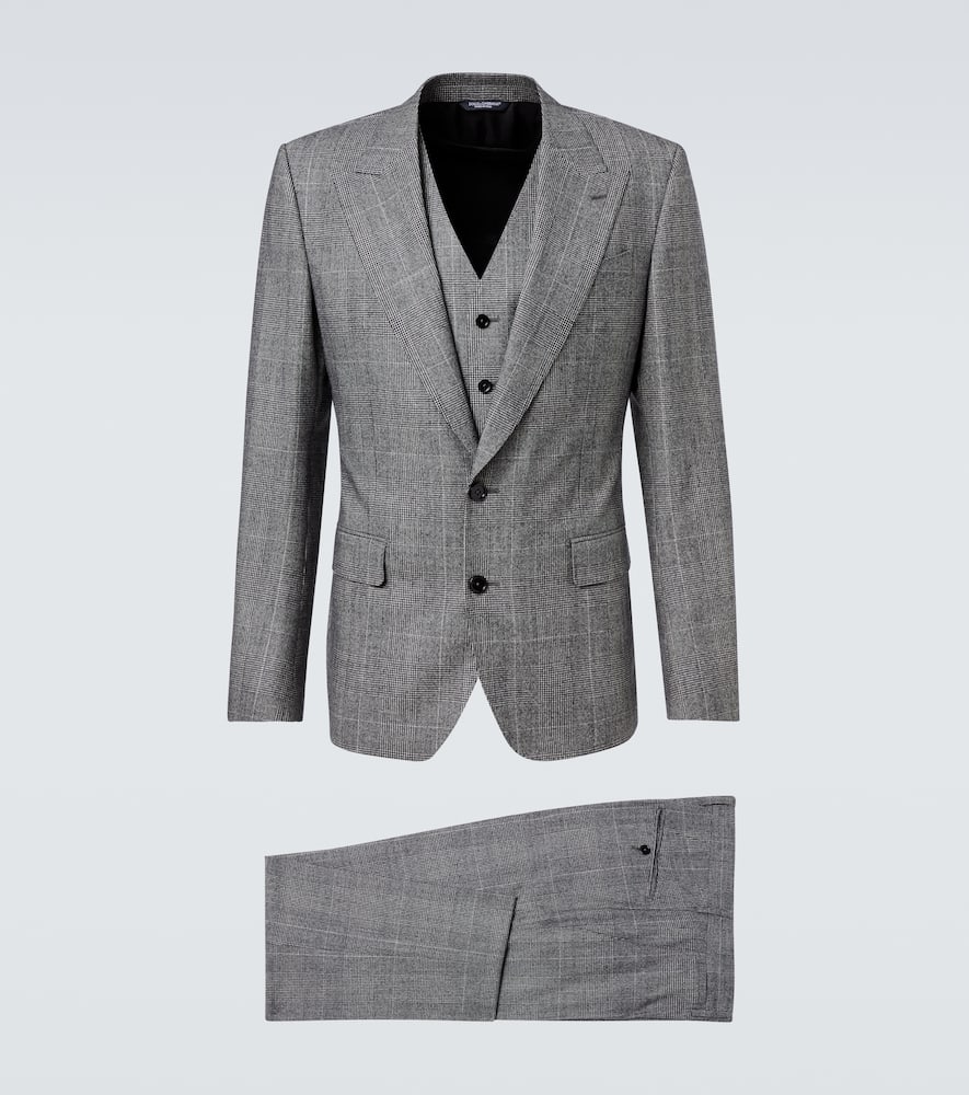 Wool-blend suit