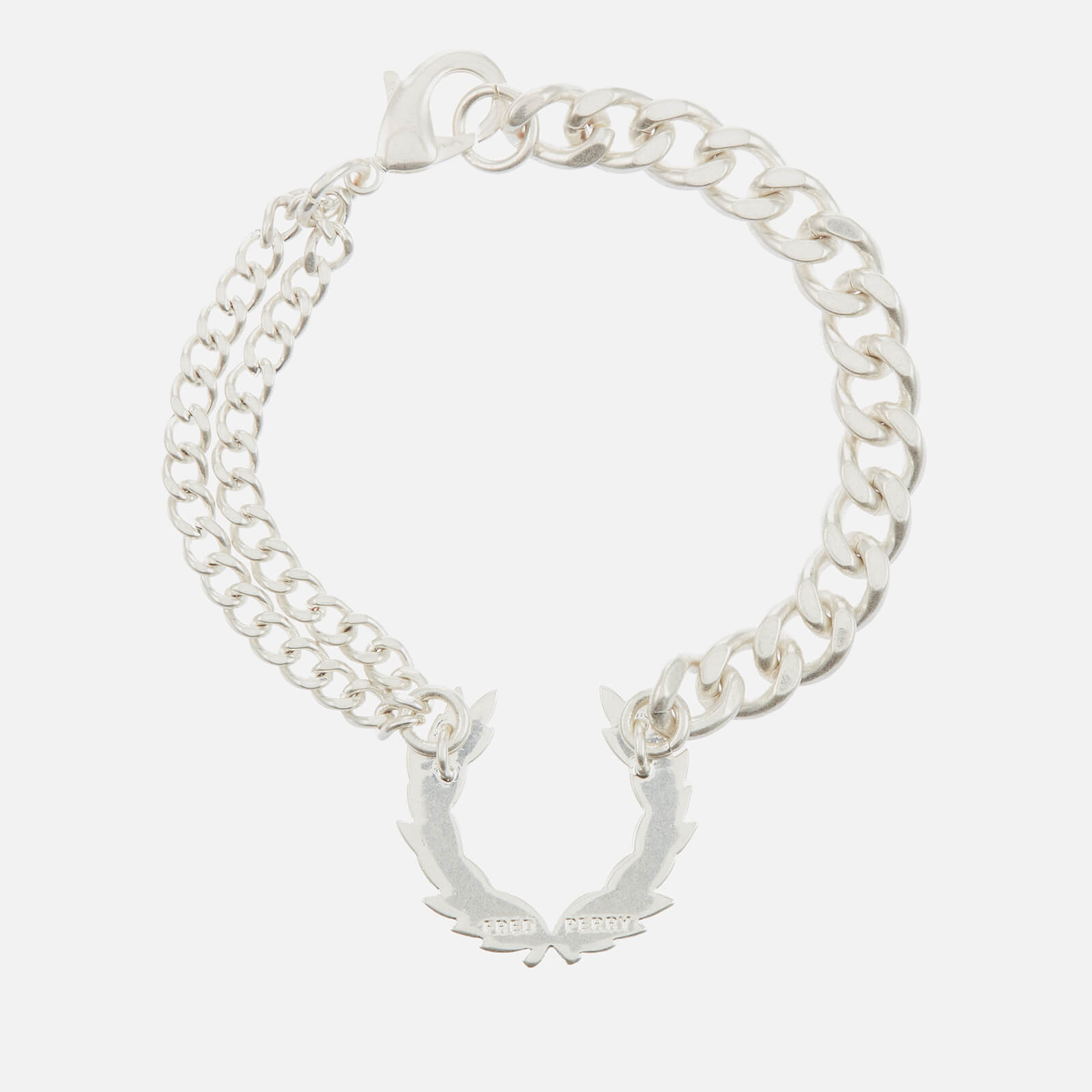 Fred Perry Laurel Wreath Silver-Tone Bracelet