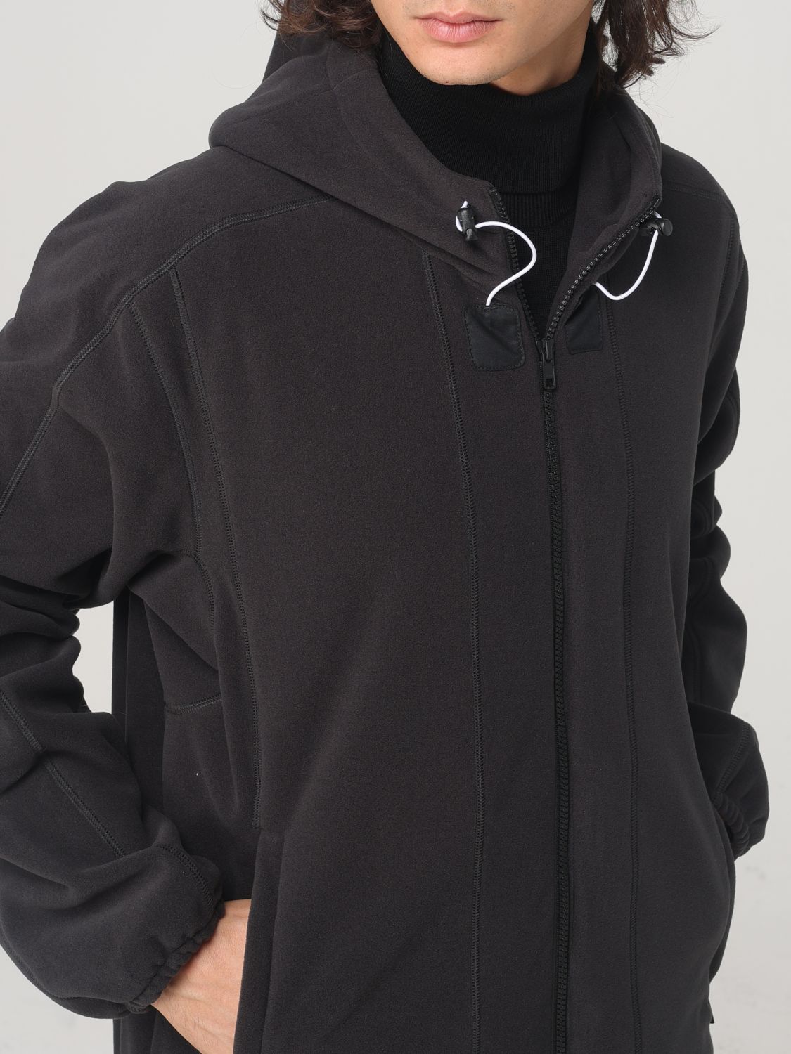 Fleece hoodie - Black