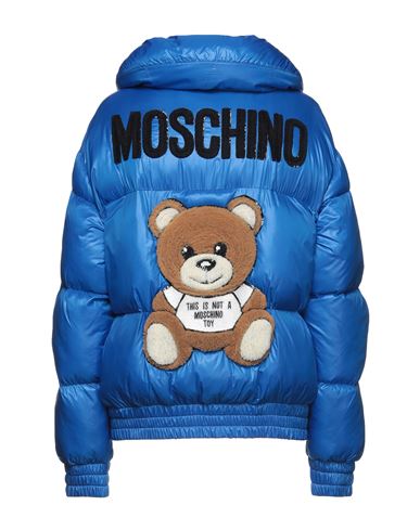 Woman Puffer Blue Size 6 Polyamide