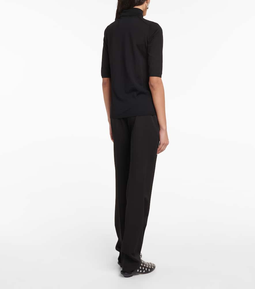 Ciriaco virgin wool turtleneck top