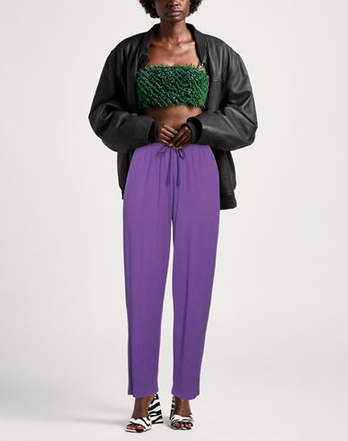 Woman Pants Purple