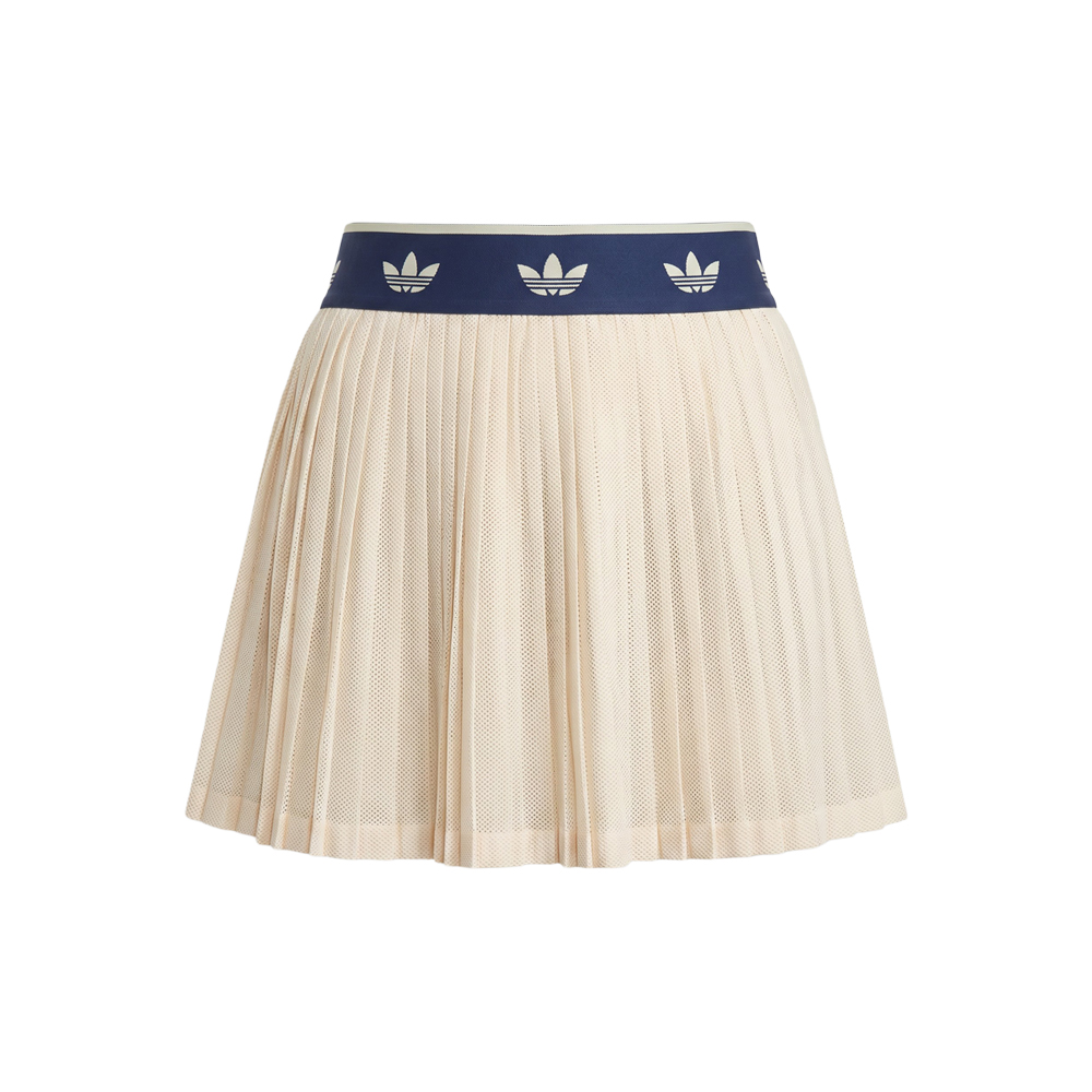 Originals Trefoil Printed Elastic Waistband Mesh Skort