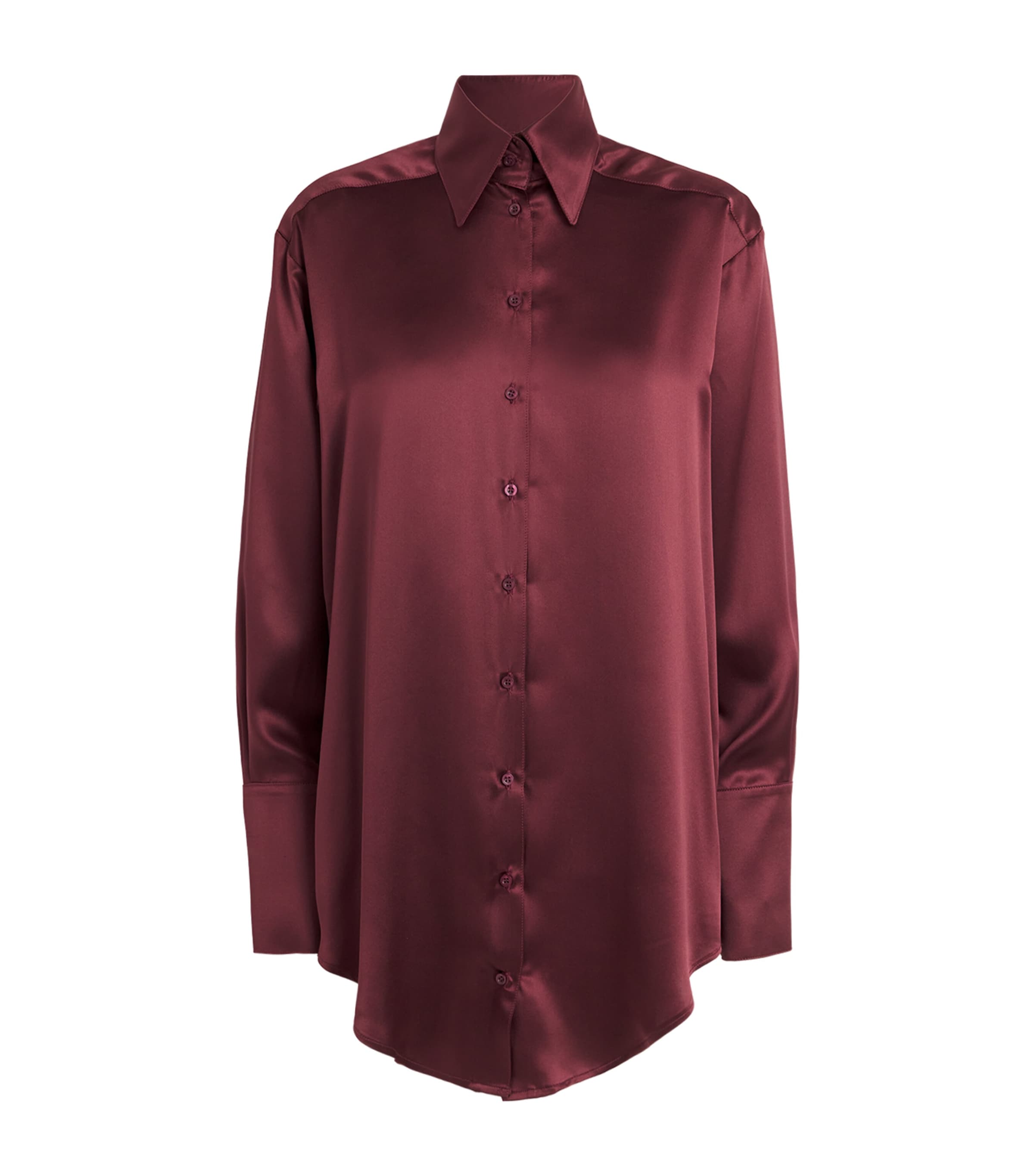 Silk Oversized Shirt