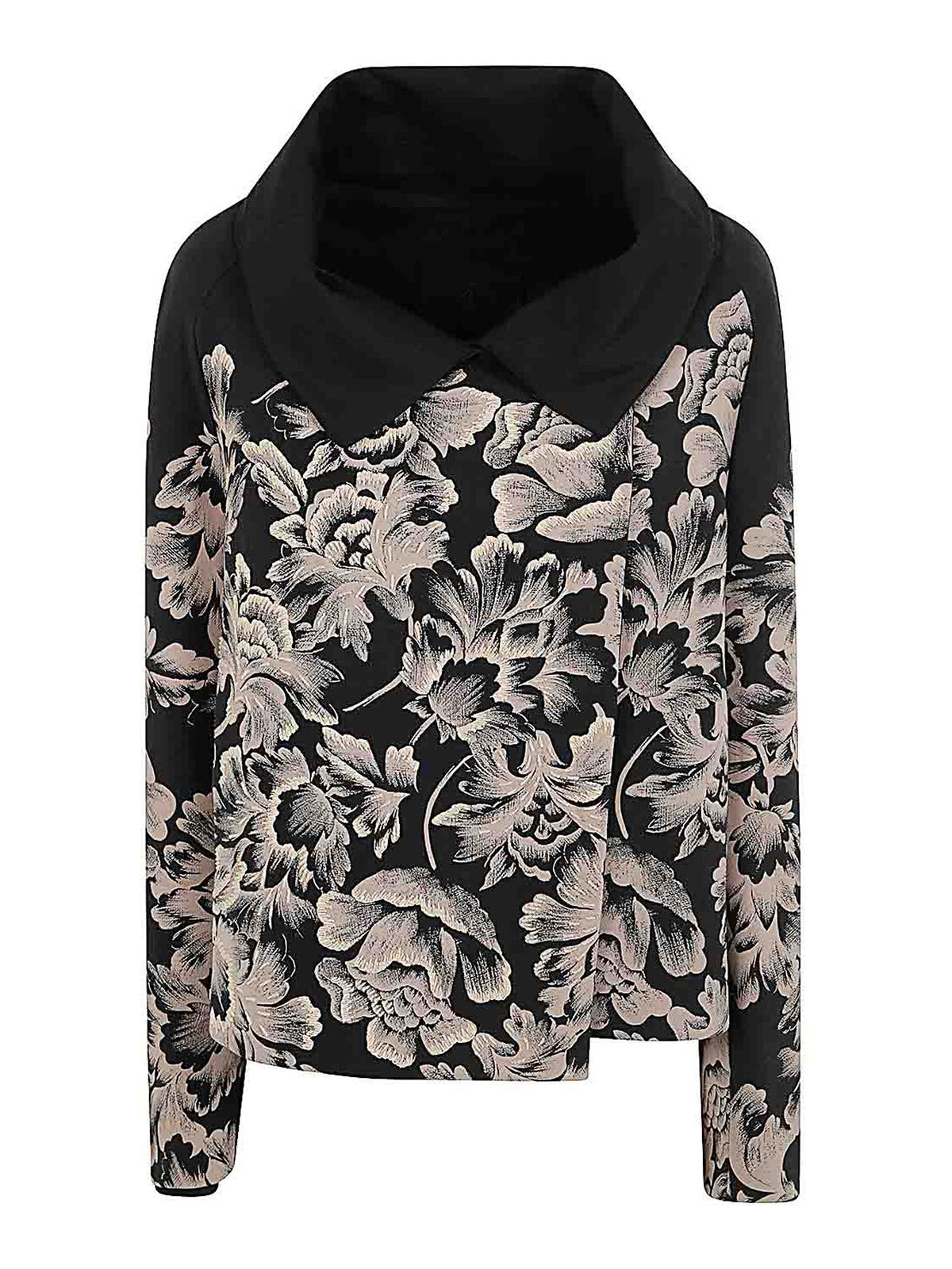 Double Print & Embroidered Jacket