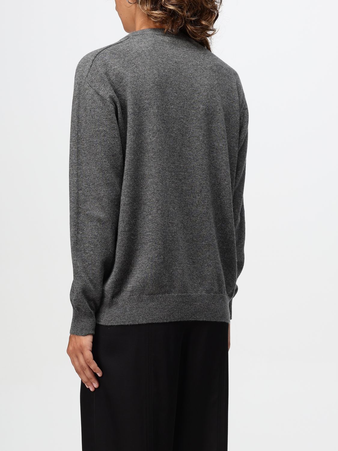 Pullover Girocollo In Cashmere