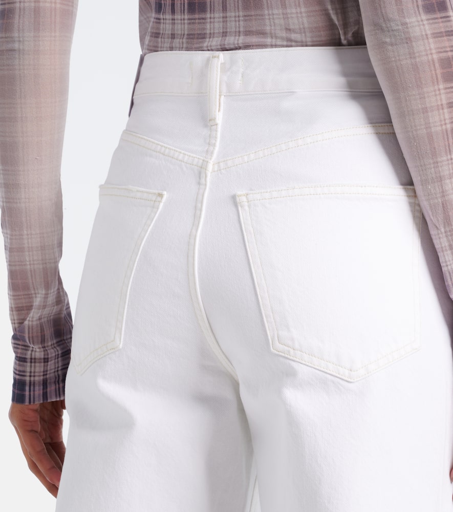 Dame high-rise wide-leg jeans