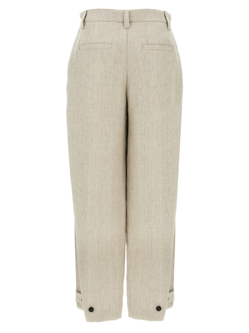 Linen trousers - Neutrals