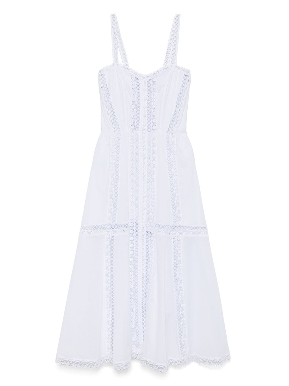 Charo Ruiz Ibiza Dafelle midi dress - Blue