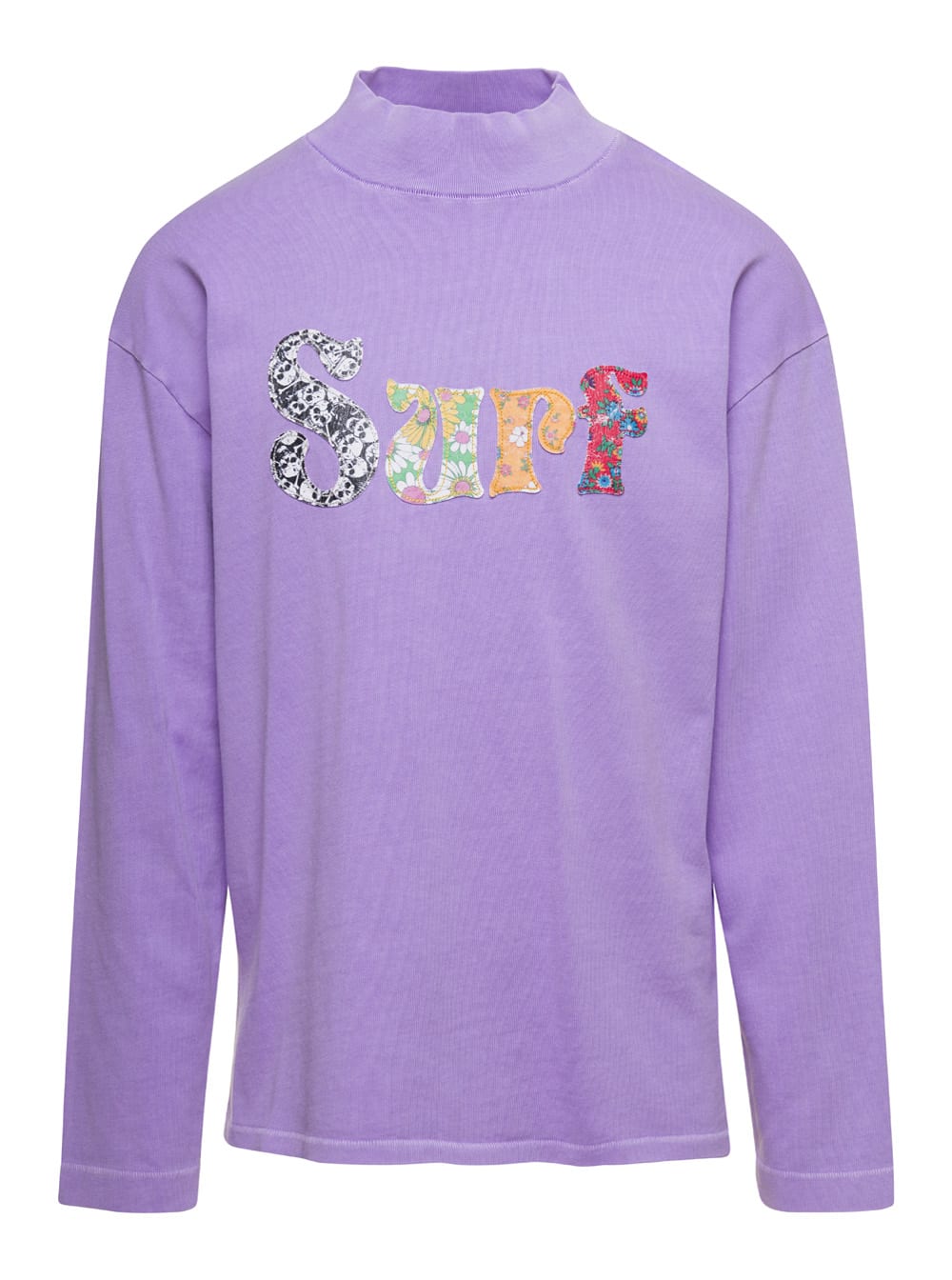 Unisex Surf Patch Longsleeve Tshirt Knit