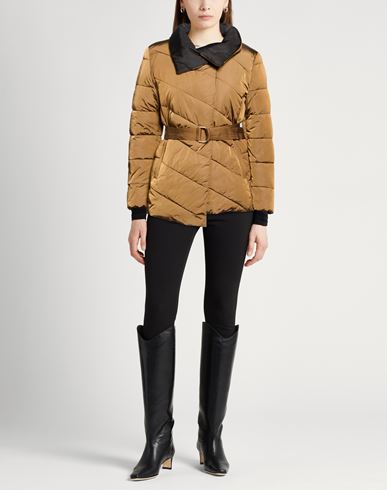 Woman Puffer Camel Size XL Nylon