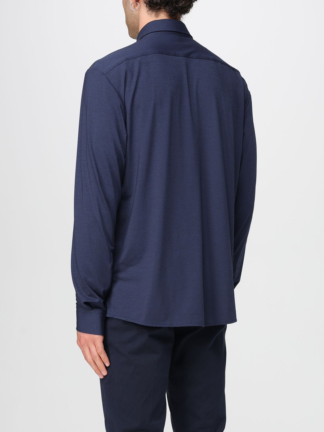 Shirt BOSS Men color Blue