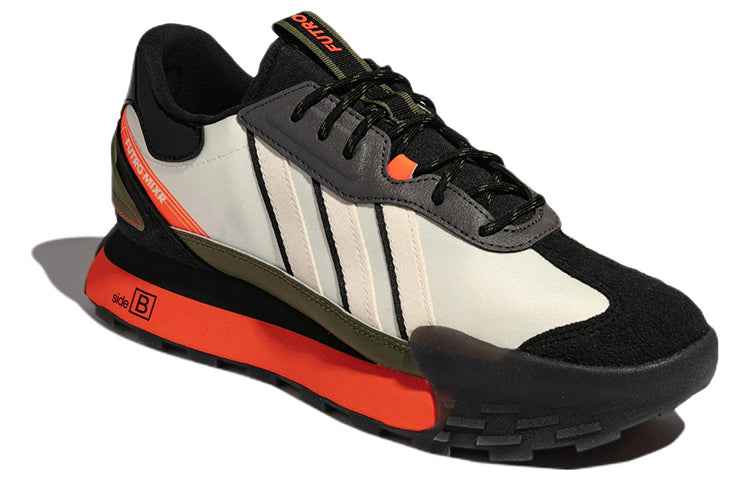 Neo Futro Mixr Retro Athleisure Casual Sports Shoe Unisex Black FM Shoe 'Black White Orange'