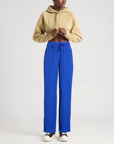 Woman Pants Blue Size 24 Polyester