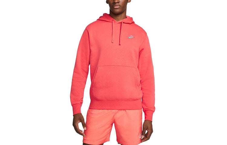 Men's Sportswear Keep It Clean Casual Sports Pullover Orange