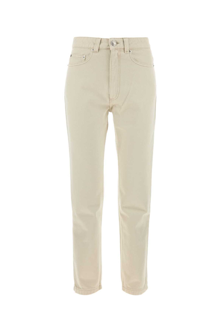Ivory denim jeans