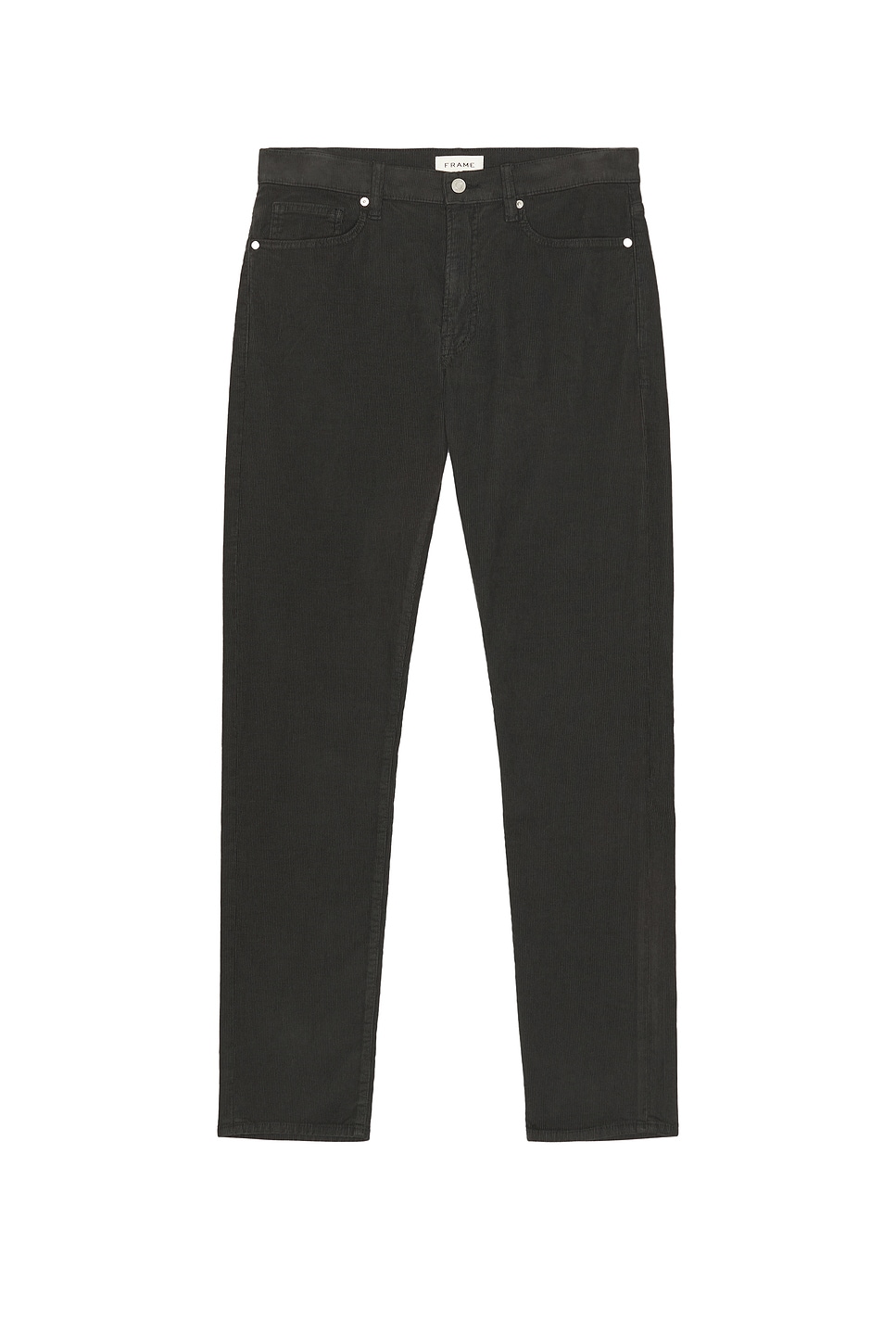 FRAME L'Homme Slim Corduroy Pant in Black