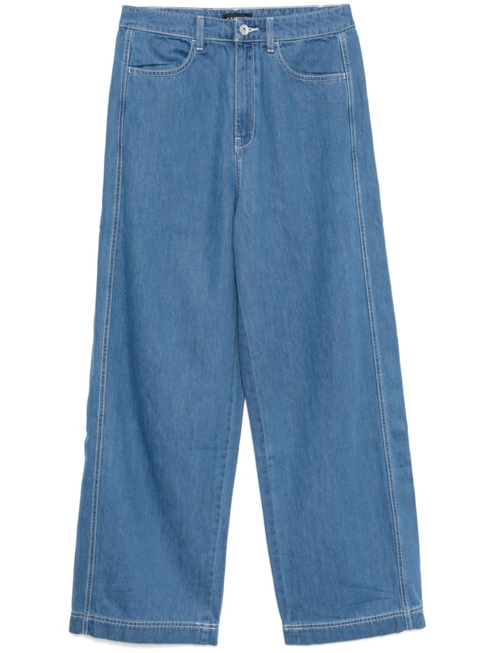 Side panel jeans - Blue