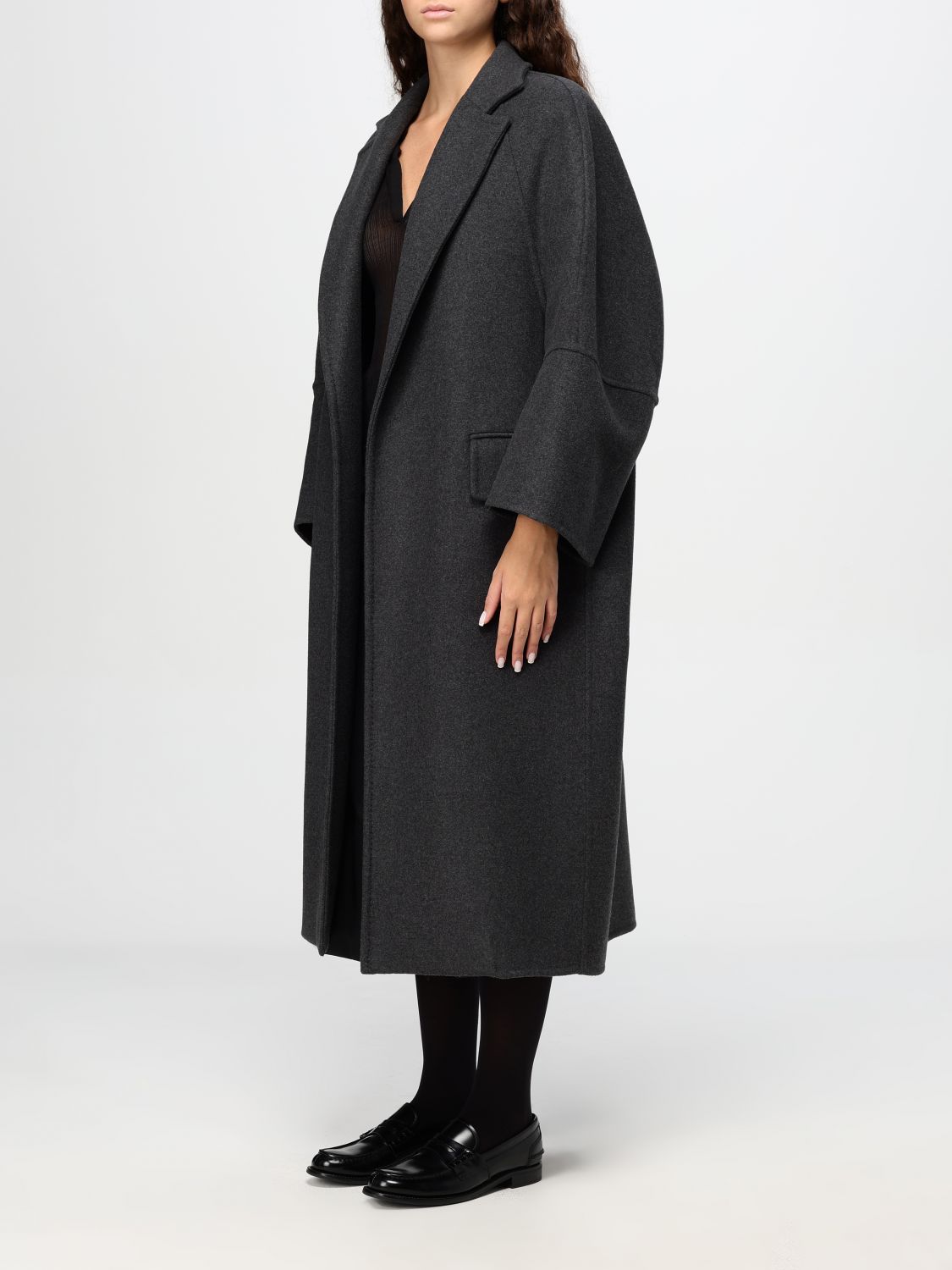 Coat Woman color Grey