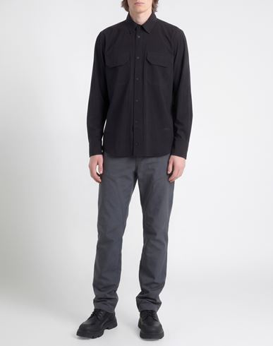 Man Shirt Black Size M Polyamide, Elastane, Polyurethane