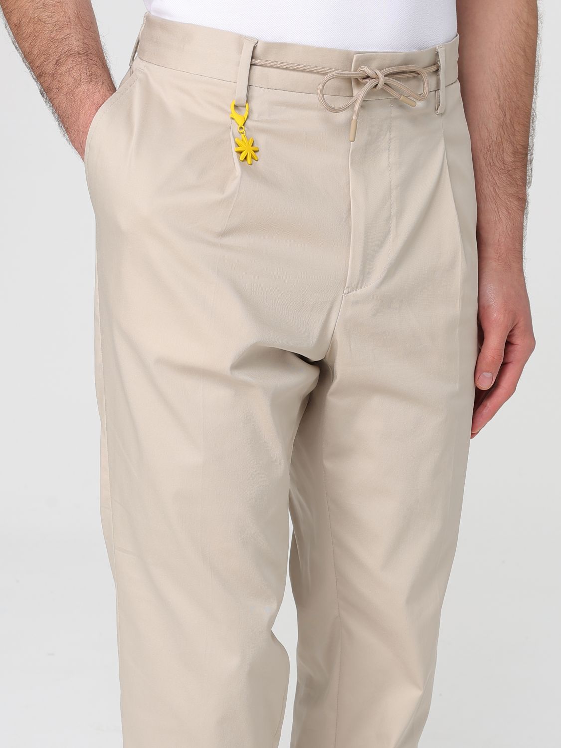 Pants MANUEL RITZ Men color Beige