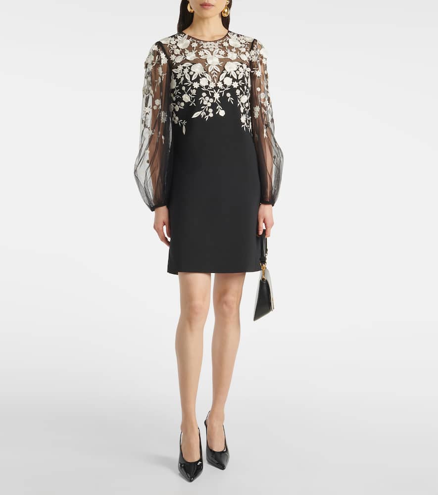 Embellished minidress