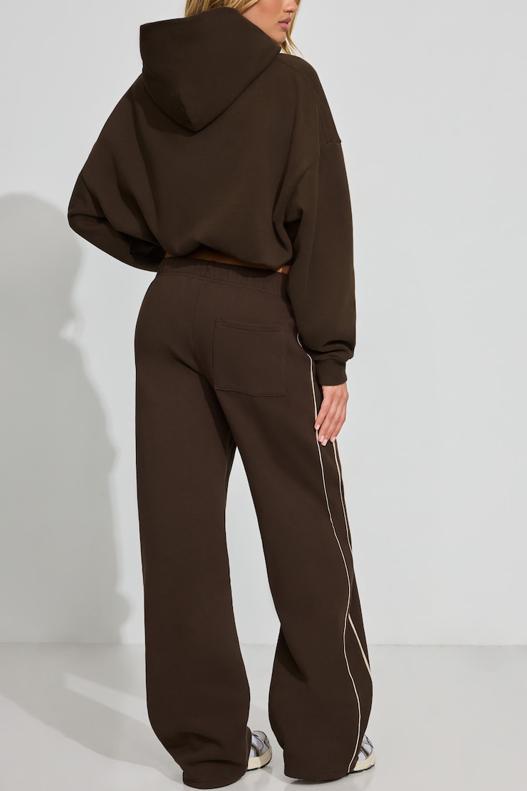 UltraFleece Straight Leg Sweatpants With Piping