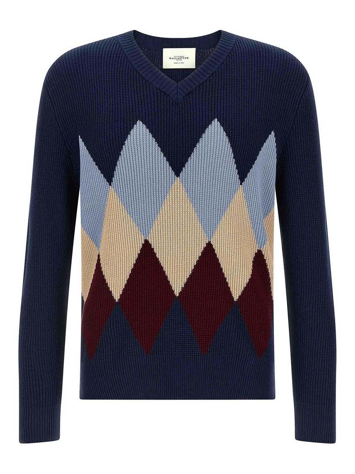 Argyle Pattern Sweater
