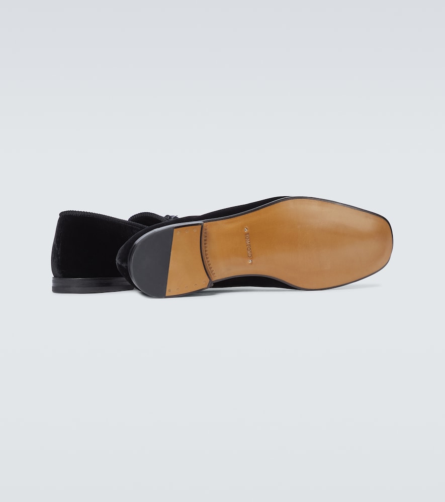 Velvet loafers