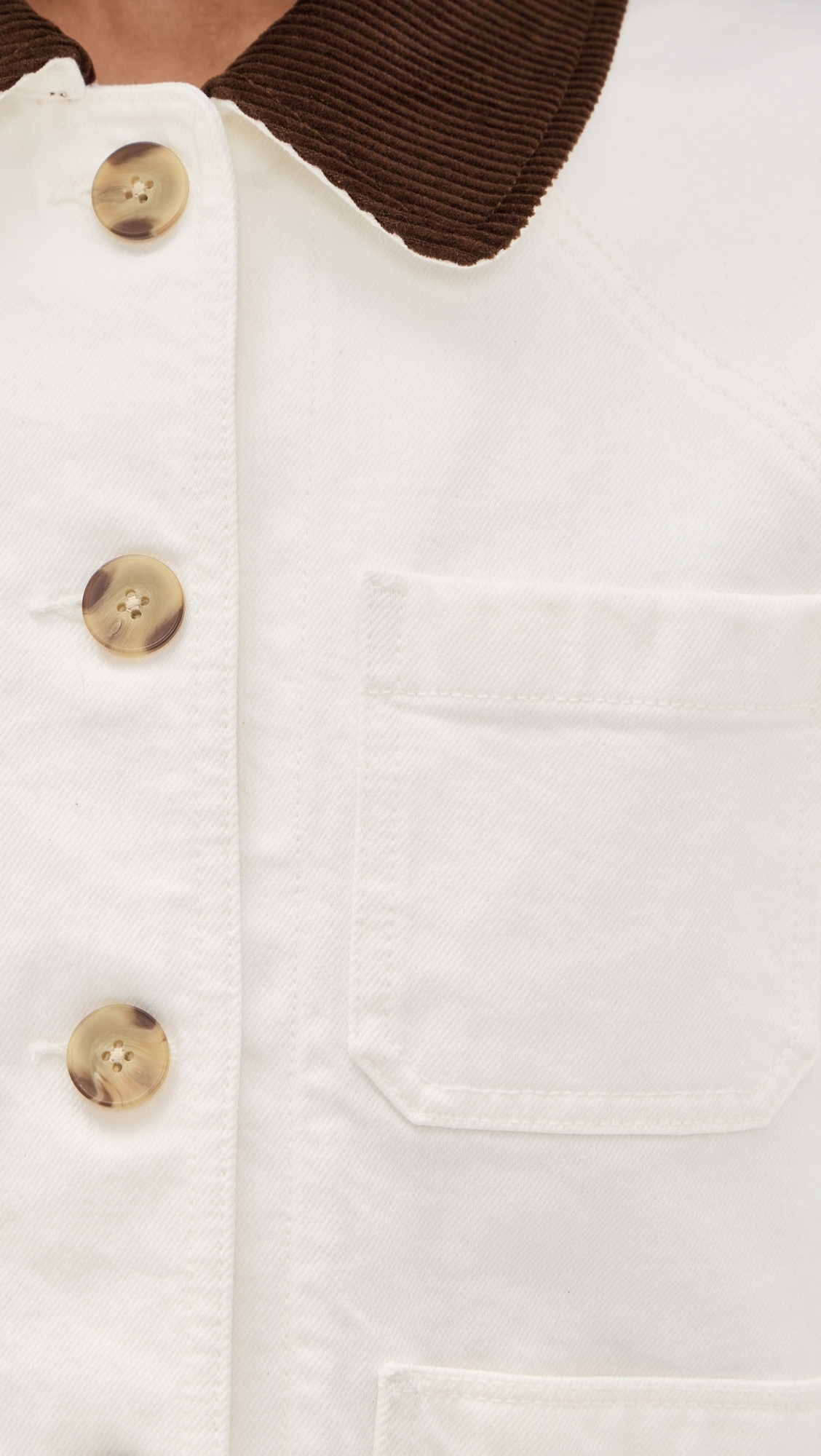 Lee Barn Jacket White