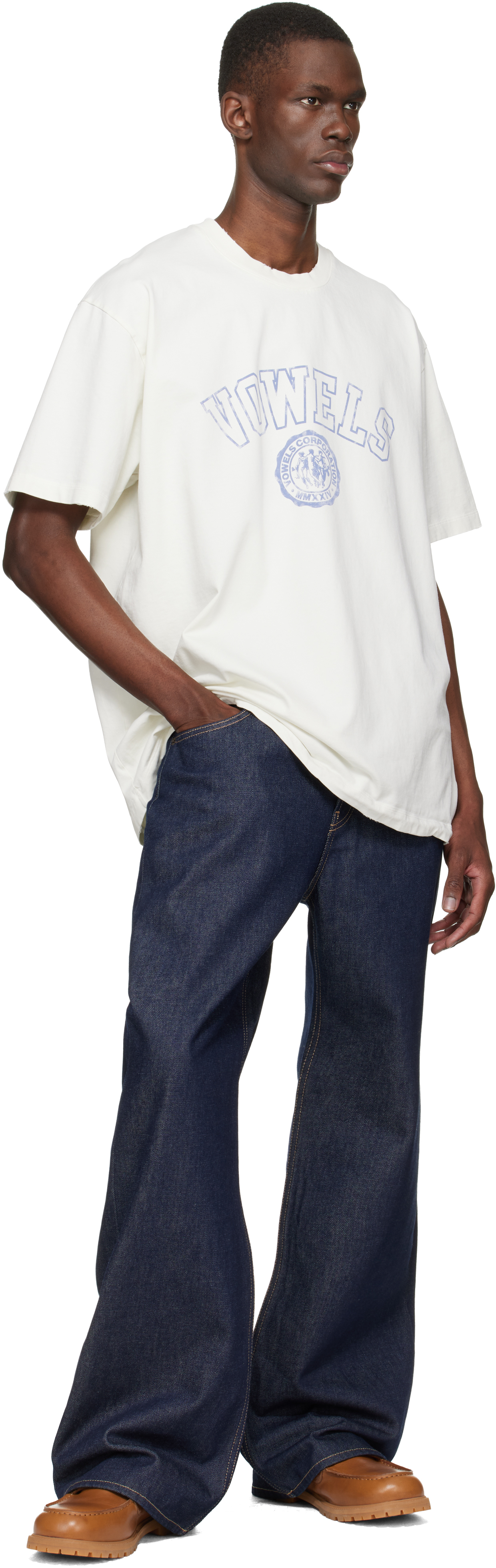 Off-White Faded Collegiate T-shirt