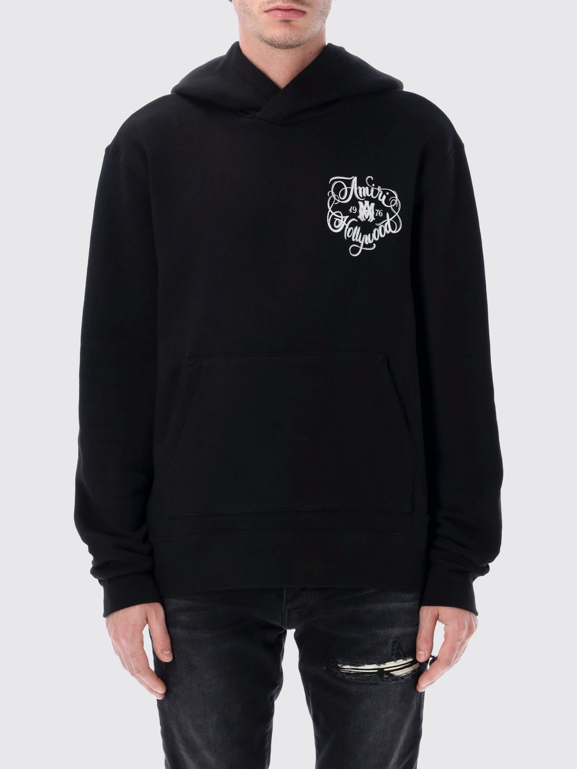 Sweatshirt Men color Black