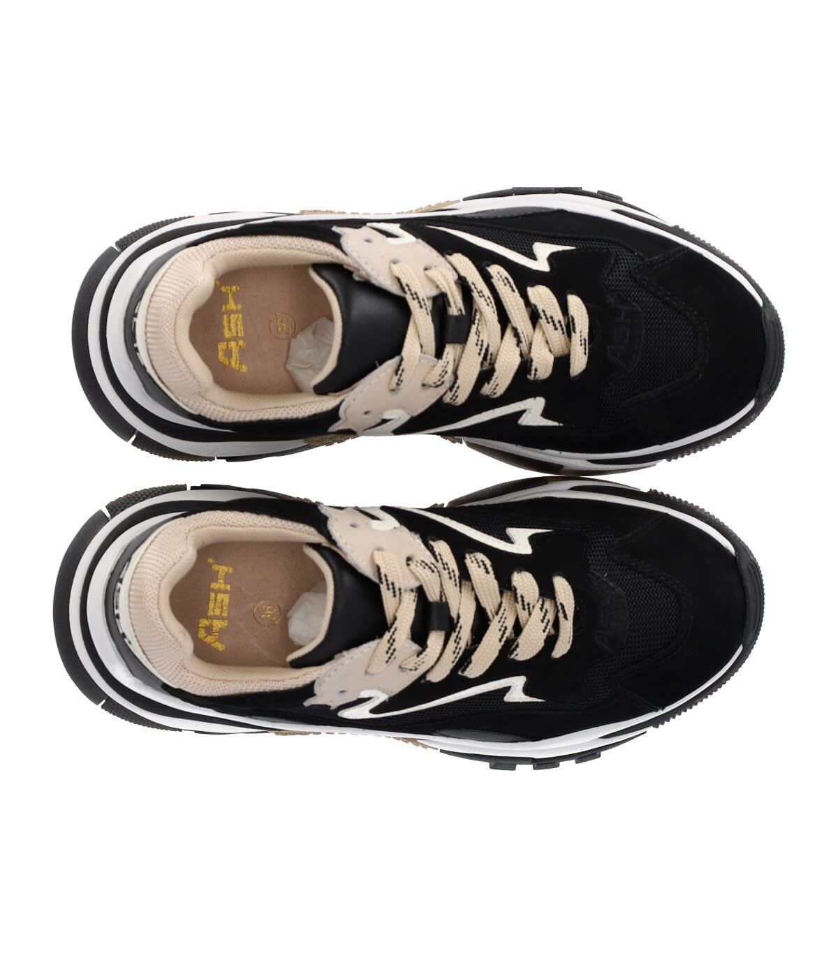 Addict Black Beige Sneaker